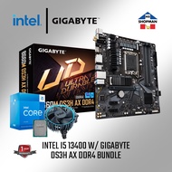 Intel Core i3 13100 / i5 13400 / 13400F Processor w/ Gigabyte B660M DS3H AX Wifi Motherboard Bundle