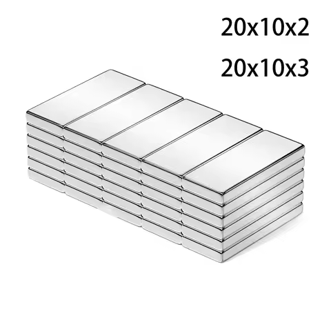 Neodymium Magnet Bar Samll Rectangle Magnets Super Strong Powerful Permanent NdFeB Magnets Imanes Ma