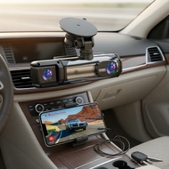 3-Channel Car Dash Cam with Parking Monitor & WiFi 3 Saluran Dash Cam dengan Pemantauan Parkir dan S