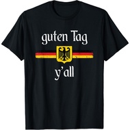 Adult Clothes Octoberfest German Flag Eagle Prost Guten TAG Y'all T-Shirt Fashion Men's T-Shirt Tops