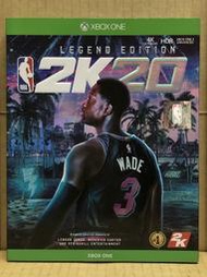 Xbox One 美國職業籃球 NBA 2K20 傳奇珍藏版 (中文版)