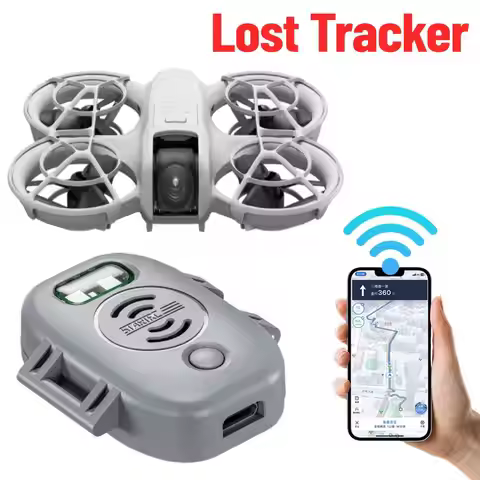 Drone Lost Alert Tracker For DJI Neo Drone with LED Lights Drone Alarm Tracker Drone Alarm Locator f