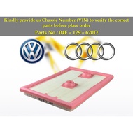 Audi Volkswagen - Jetta Beetle Tiguan Golf-7 MK7  Air Filter 04E-129-620