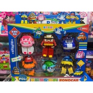 (868-6 335B) Robocar Poli 6-car transformation toy
