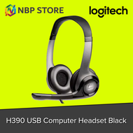 Logitech H390 USB Computer Headset Black (981-000485)