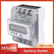 3 Phase 4 Wire  Meter 220/380V 20-80A  Consumption KWh Meter Rail Installation Digital Electric Powe