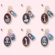 Babymonster Babymonster New Cartoon Acrylic Pendant Keychain Bag Pendant Decoration Merchandise A016