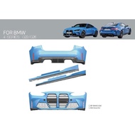BMW G22 G26 4 Series 2020 2021 2022 2023 to G82 bodykit body kit front side rear bumper skirt lip di