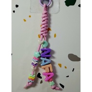 GANTUNGAN HP Bag Chram NF/keychain Custom Name | Name Keychain| Name Bag Hanger | Hanger Initialhp/ 