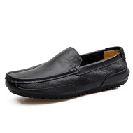 BATA MEN'S CASUAL MOCCASIN รองเท้าลำลองชาย แบบสวม สีดำ รหัส 8516053 Menformal Fashion