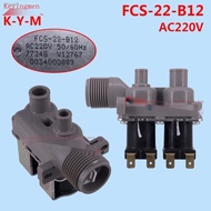 Suitable for Panasonic washing machine inlet valve inlet valve FCS-22-B12 AC220V inlet solenoid valv