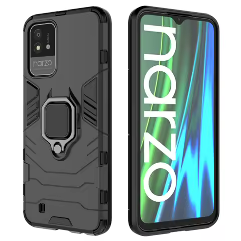 Shockproof Case For Realme Narzo 10? 10A 20A Narzo 50 4g Narzo 50A Prime 4g Narzo 60 Pro 5g Ring Sta