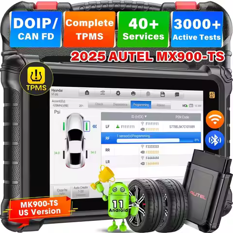 Autel MaxiCheck MX900TS MX900-TS All System Diagnostic Scanner with Full TPMS Functions Bi-Direction
