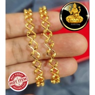 customised bangle1gram gold plated