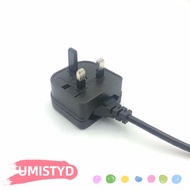 UMISTYDREAMUM9U EU to UK Power Socket, 250v Portable Travel Plug Adapter,  2 Pin to 3 Pin PC Plug Co