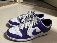 Nike Dunk low court purple  us10.5
