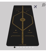 Liforme Black & Gold Travel Yoga Mat 旅行瑜伽墊 全新