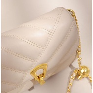 Macaron Women's Long Chain Bag FT81 size P 18.5 x W 6.5 x H 13 cm