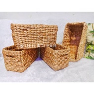 Small water hyacinth basket water hyacinth basket multi-purpose box/ multi-function printed containe
