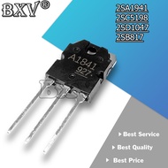 10PCS/LOT 2SA1941 2SC5198 2SD1047 TO-3P 2SB817 A1941 C5198 D1047 B817 TRANSISTORS