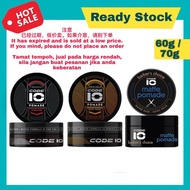 CODE 10 POMADE 60G / CODE 10 MATTE POMADE 70G Exp2/25