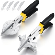 Miter Shear for Angular Cutting Molding Quarter Round Cutter Trunking Shear Adjustable at 22.5 to 13