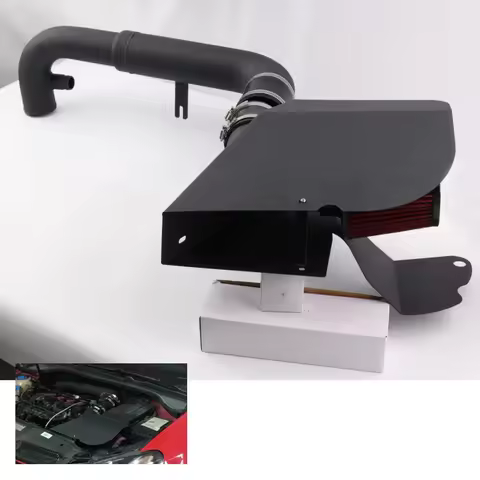 EA888 Engine Cold Air Intake Kit Heat Shield+Filter+Pipe For VW Tiguan MK1 Scirocco MK3 Skoda Octavi