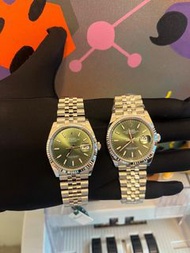 全新ROLEX 126234 Date Just 綠面 36mm