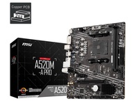 (READY STOCK) MSI A520M A PRO AM4 MOTHERBOARD