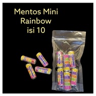 Mentos Mini Rainbow Roll - Mentos Mini Pouch Candy