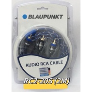 Blaupunkt RCA Audio Cable-RC2-20S/2-Channel/2.0m/