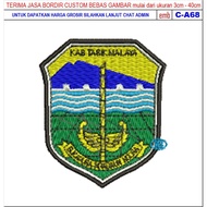 GIB PATCH LOGO EMBROIDERED C-A68 KWARDA KAB TASIKMALAYA BET/BADGE