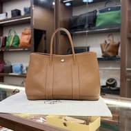 95%NEW USED HERMES GARDEN PARTY 30 ,GOLD ,NEGONDA, 金棕色 ,GP30,愛馬仕花園包,