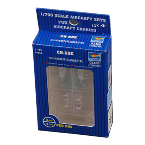 Trumpeter 03460 1/700 Scale US Sikorsky Ch-53E Super Stallion Transport Helicopter Military Plastic 