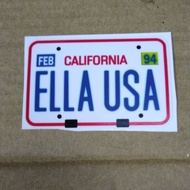 ELLA USA PVC STICKER