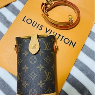 台灣專櫃購入正品 Louis Vuitton Fold Me Pouch 薯條包 LV 斜背包 手機包 M80874 附購買憑證