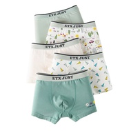 HUANGHU Store "ETX JUST Boys' Cotton Boxer Shorts for Infants Toddlers and Kids in Malaysia"