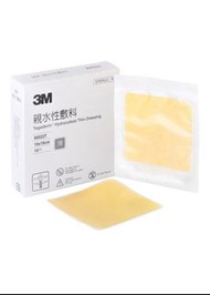 3M美膚貼/人工皮/暗瘡貼 親水性敷料 濕疹 傷口（薄片裝）10X10CM 2025年1月製造