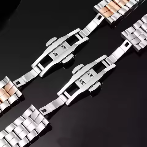 For Chopard Happy Diamond watch with steel strap for women Chopin Happy Sport rose gold stainless st