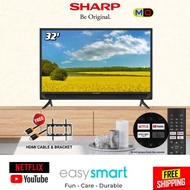 SHARP AQUOs 32 Inch HD Ready Easy Smart TV 2TC32DF1X