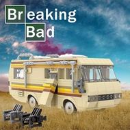 Breaking Bad RV Building Set Bus Toy Creative Model Building Blocks Camper Collectible Toy Car Plays