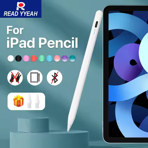 New Stylus Pen For Apple Pencil Palm Rejection For iPad 8/9/10/11th Gen A16 2025 Pro 11 12.9 13 M5 A