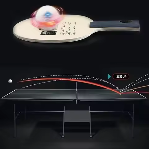Original SANWEI T5000 Table Tennis Blade Blade 7 Ply Hybrid T-5000 Racket Loop Offensive Spin Speed