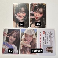 gidle小卡 idle小卡 minnie小卡 米妮小卡