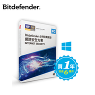 Bitdefender 必特防毒資安 Internet Security 網路資安方案 18個月/1台裝置