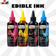 (FOR CANON) Edible Refill Ink 100ml Edible Ink, Edible Image Printer Ink, Edible Cake Decorations