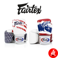 นวมชกมวย แฟร์เทกซ์ Fairtex Boxing Gloves BGV1 Thai Flags  USA Flag Muay Thai ลายธงชาติไทย ลายธงชาติอเมริกา อุปกรณ์ ซ้อมมวย