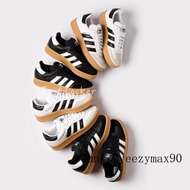 AD Samba XLG Black White White Black Caramel Sole Heightened Low-Top Casual Shoes Sneakers Men Women