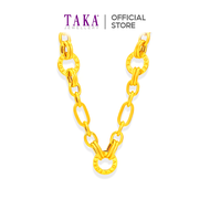 TAKA Jewellery 916 Gold Long Necklace