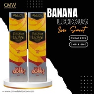 BANANALICIOUS LESS SWEET 60ML BY EMKAY
